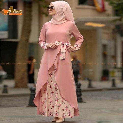Printed hijab Burka Borkha Dubai Charry B_464