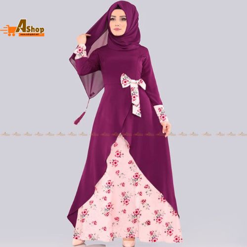 Printed hijab Burka Borkha Dubai Charry B_467